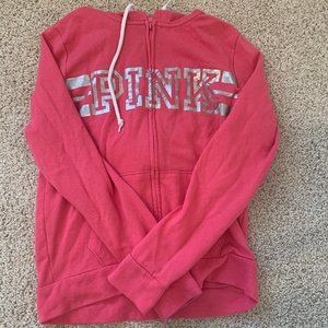 Pink Zip-up Hoodie